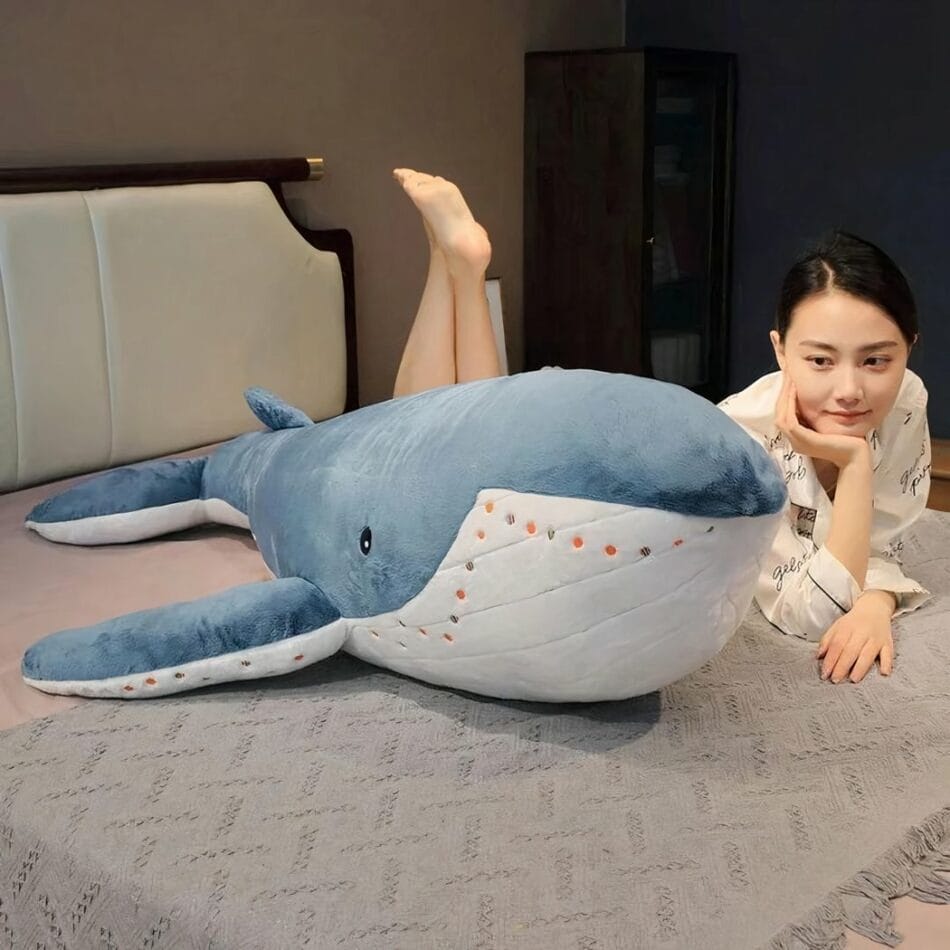 XXL Walvis Knuffel Schattig Comfortabel Voor Kinderen De Knuffel