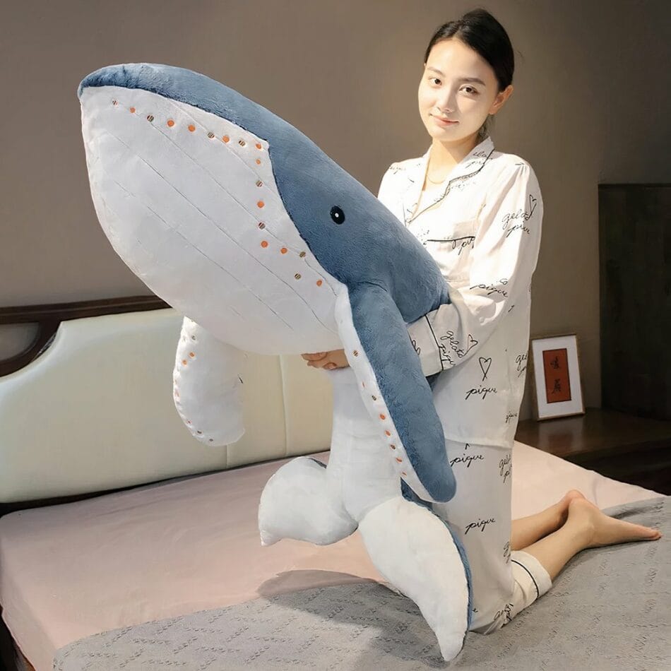 XXL Walvis Knuffel Schattig Comfortabel Voor Kinderen De Knuffel