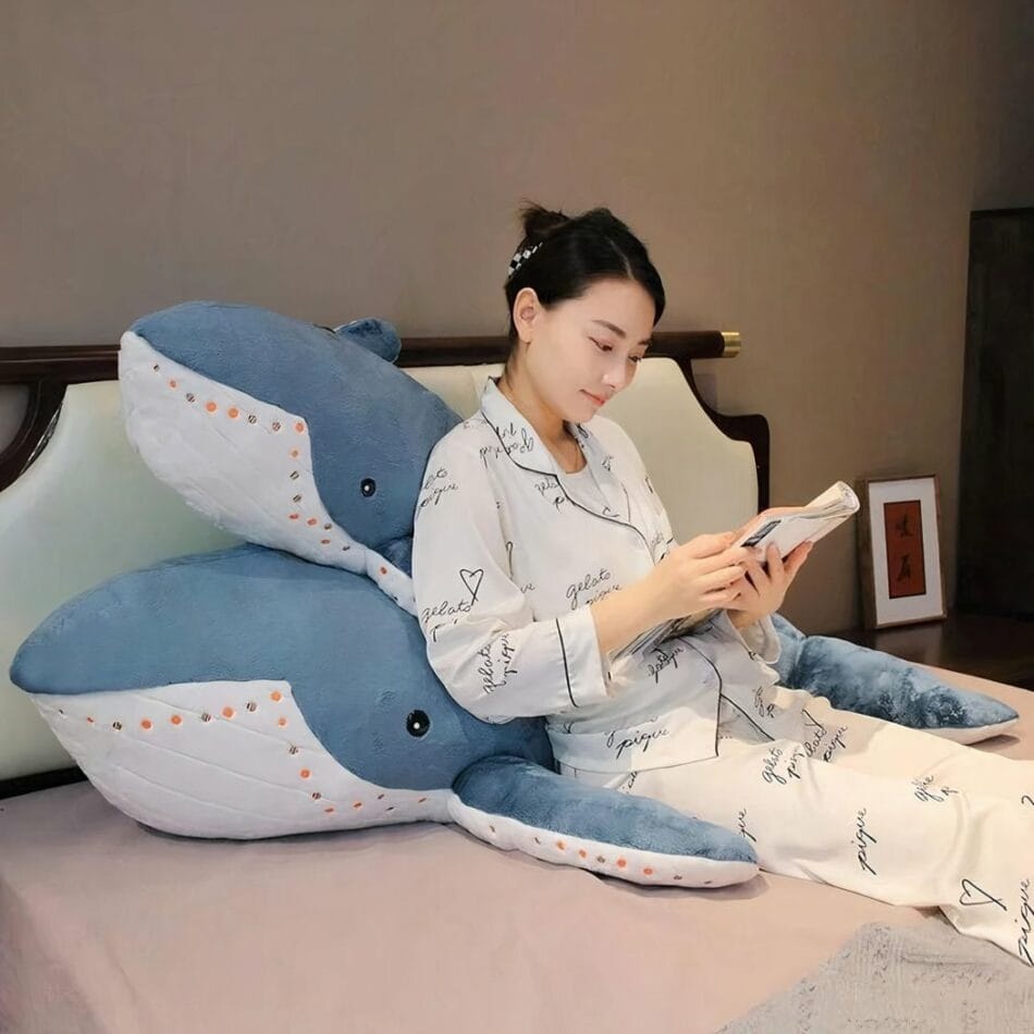 XXL Walvis Knuffel Schattig Comfortabel Voor Kinderen De Knuffel
