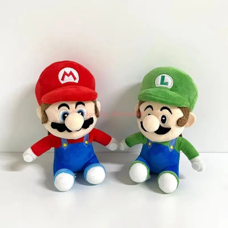 Yoshi Mario & Luigi Knuffel De Knuffel