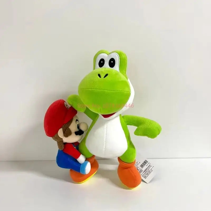 Yoshi Mario & Luigi Knuffel De Knuffel