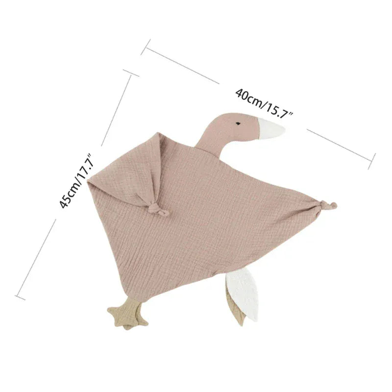 Zacht Baby Knuffeldoek met Eendjes De Knuffel