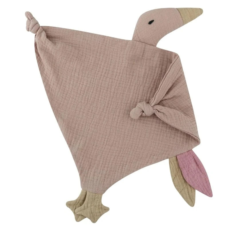 Zacht Baby Knuffeldoek met Eendjes De Knuffel 8