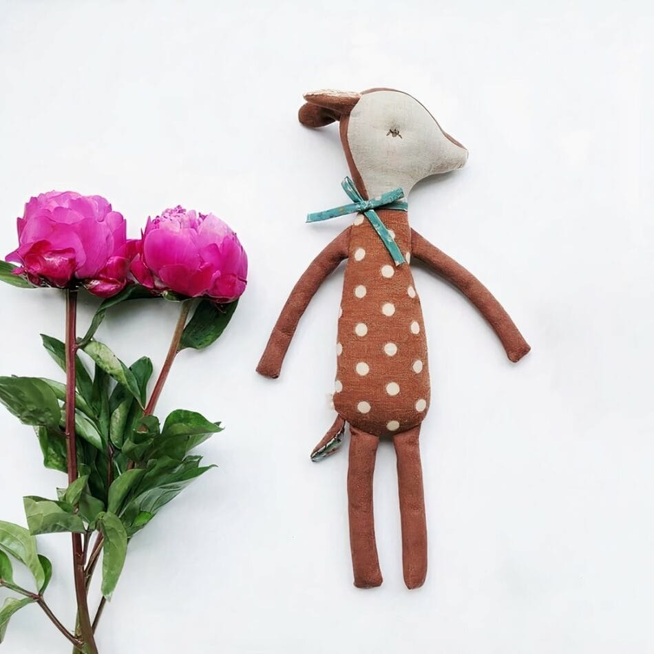 Zacht Knuffeldoekje Hert Voor Baby Slaapcomfort De Knuffel