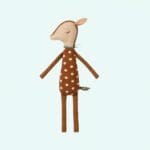 Zacht Knuffeldoekje Hert Voor Baby Slaapcomfort De Knuffel