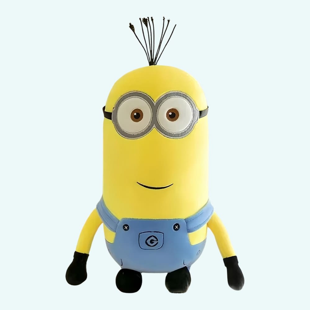Zacht Minions met Blauwe Salopette en Glimlach De Knuffel model-2