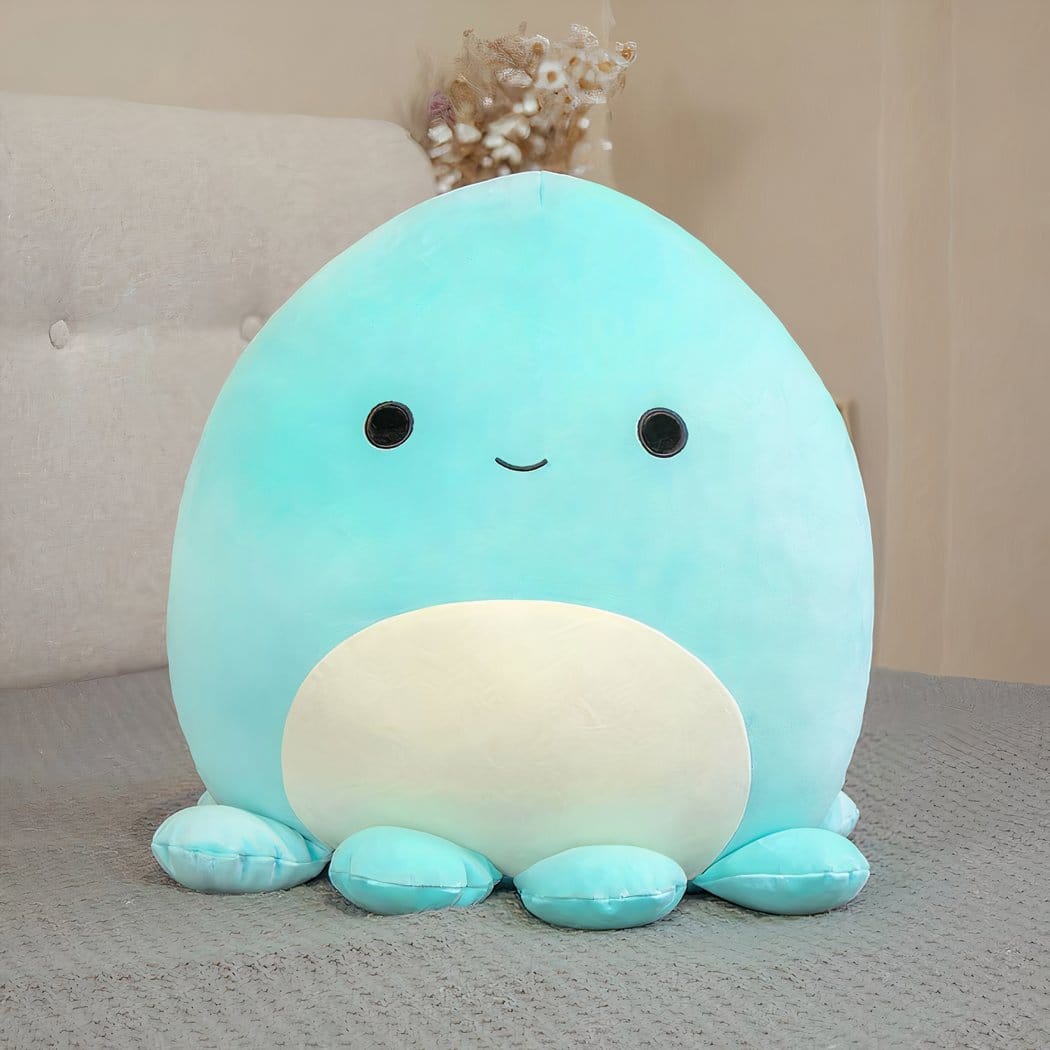 Zacht Octopus Knuffel Kussen Pluche Knuffel Voor Troost En Dutjes De Knuffel groen / 60cm
