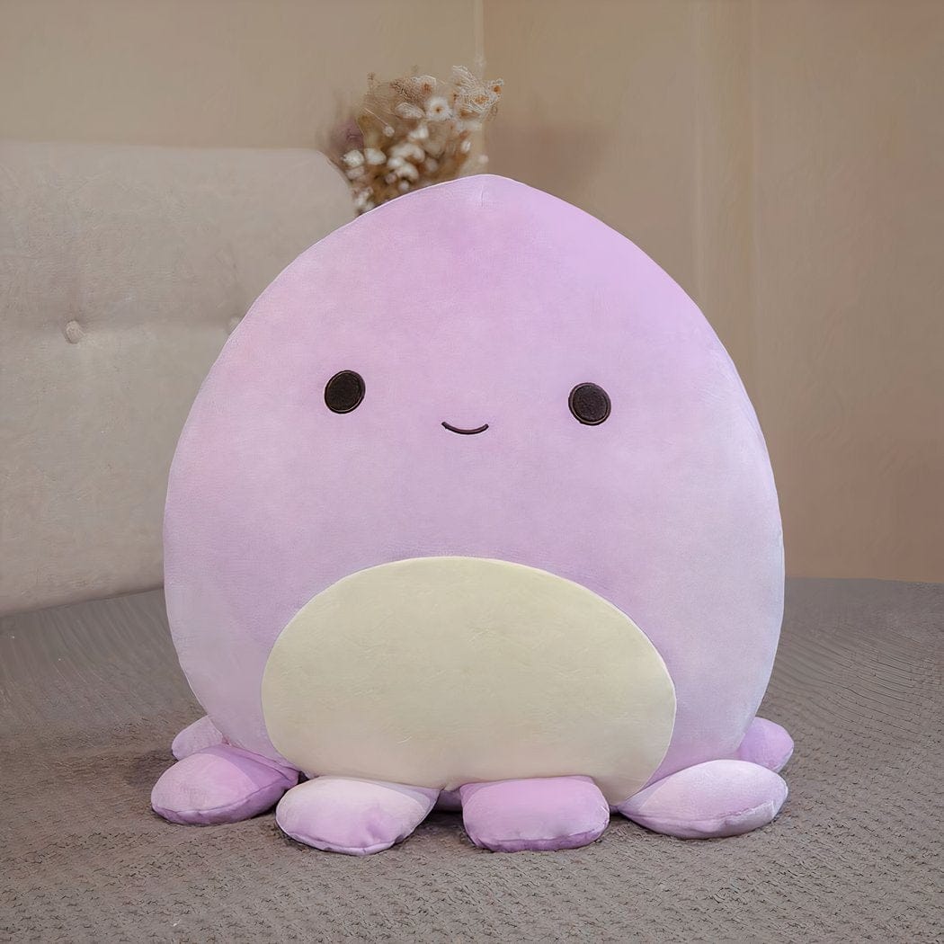 Zacht Octopus Knuffel Kussen Pluche Knuffel Voor Troost En Dutjes De Knuffel paars / 25cm