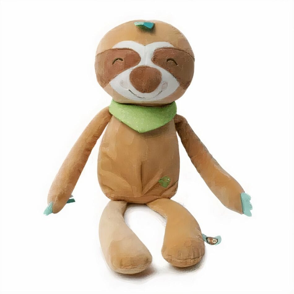 Zacht Pluche Knuffel Luiaard Nachtlampje Met Rustgevende Slaapliedjes De Knuffel