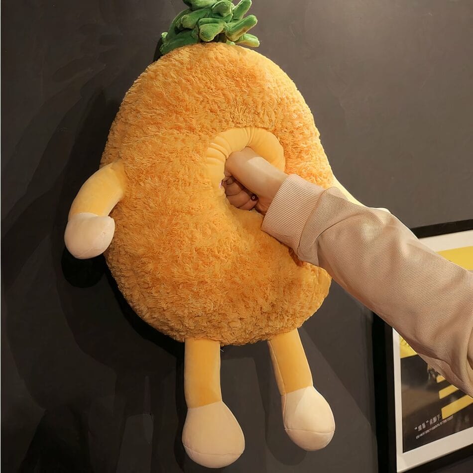 Zachte Ananas Knuffel van Pluche Tropische Vriend De Knuffel
