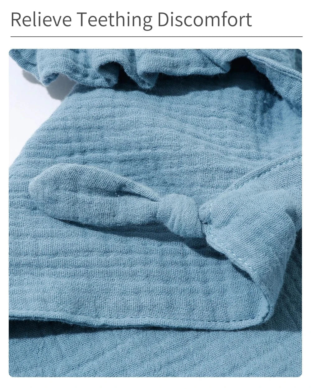 Zachte Baby Handdoek Pasgeborene De Knuffel Gray