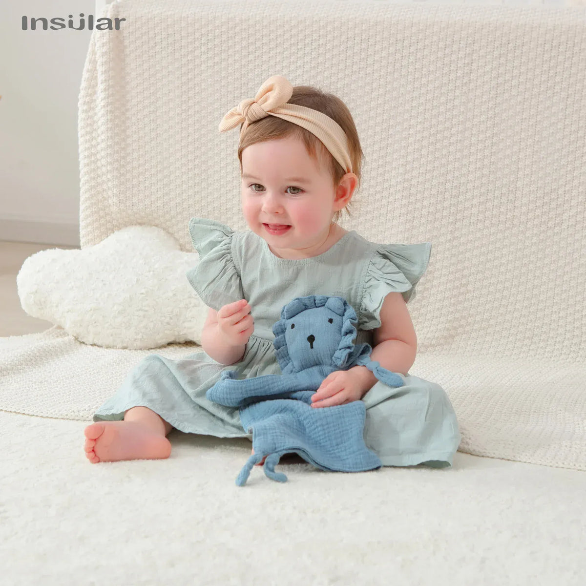 Zachte Baby Handdoek SU1020 De Knuffel Beige