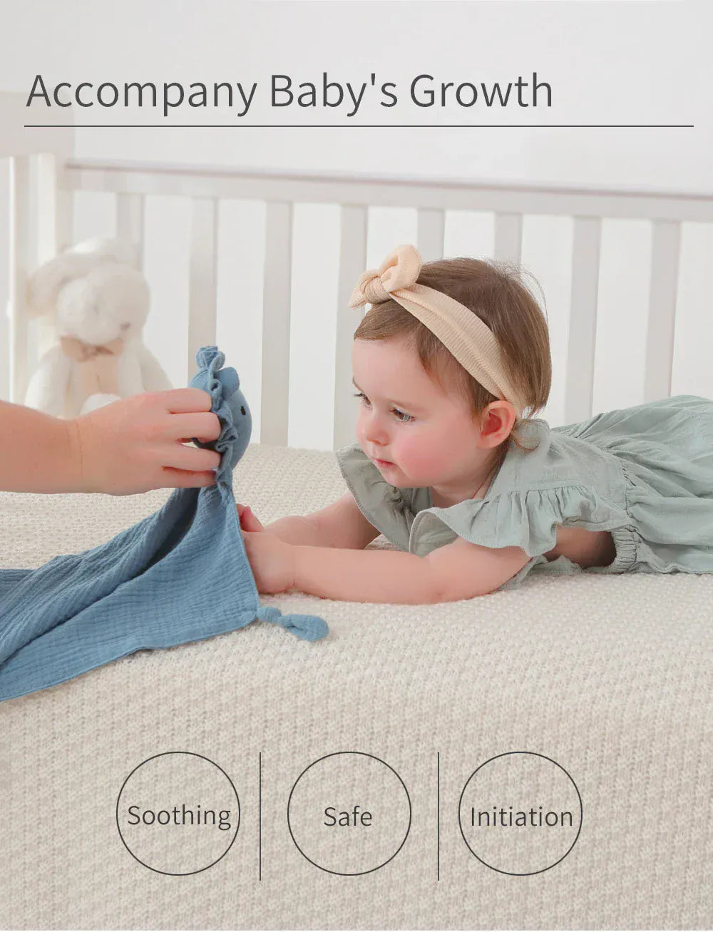 Zachte Baby Handdoek SU1020 De Knuffel Beige