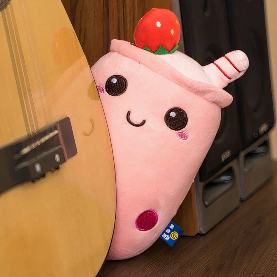 Zachte Bubble Tea Knuffel In Kussenvorm Speels En Comfortabel De Knuffel