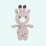 Zachte Gehaakte Girafknuffel Voor Kinderen Speels En Knuffelbaar De Knuffel