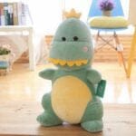 Zachte Grappige Dinosaurus Knuffel Met Premium Textuur Voor Knuffelen De Knuffel