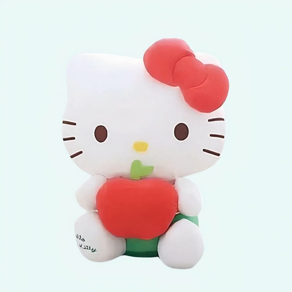 Zachte Hello Kitty Knuffel Met Pomme Accessoire In Meerdere Maten De Knuffel
