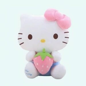 Zachte Hello Kitty Knuffel Met Pomme Accessoire In Meerdere Maten De Knuffel