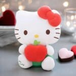 Zachte Hello Kitty Knuffel Met Pomme Accessoire In Meerdere Maten De Knuffel