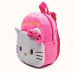 Zachte Hello Kitty Knuffelrugzak Voor Schooldagen En Spel De Knuffel