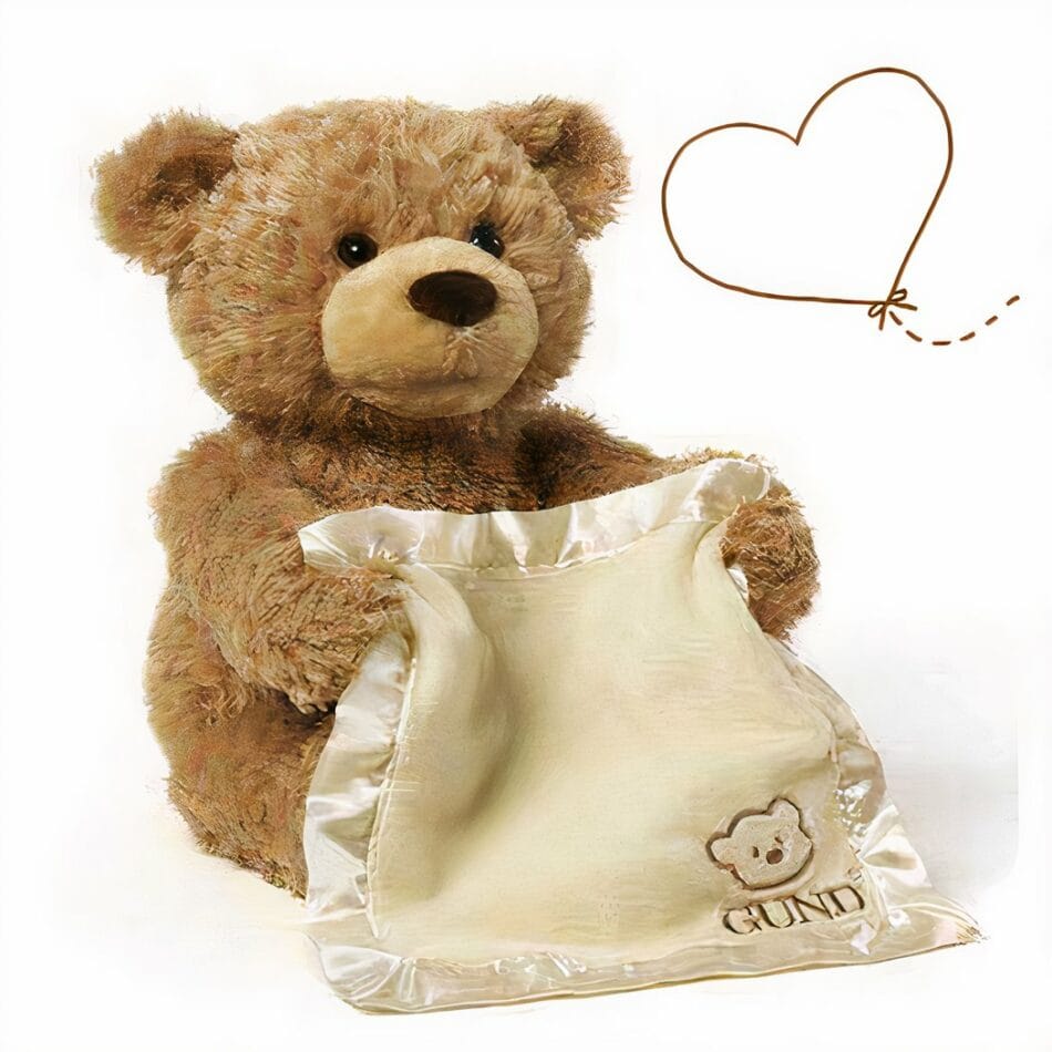 Zachte interactieve knuffelbeer schattig pluche veilig en leuk De Knuffel