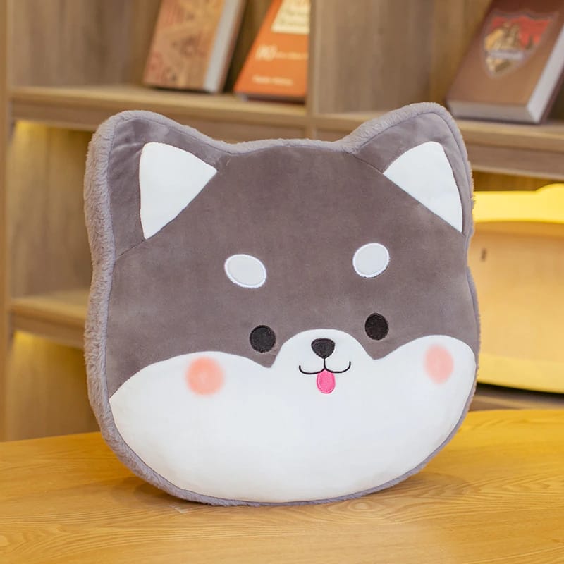 Zachte Kattenkop Knuffel Kussen Voor Kinderen De Knuffel
