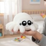 Zachte Kawaii Spin Knuffel Poilue Met Grote Ogen De Knuffel