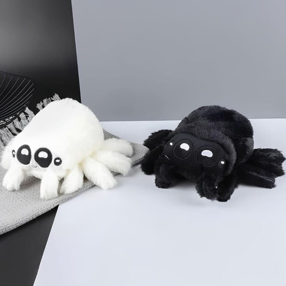 Zachte Kawaii Spin Knuffel Poilue Met Grote Ogen De Knuffel
