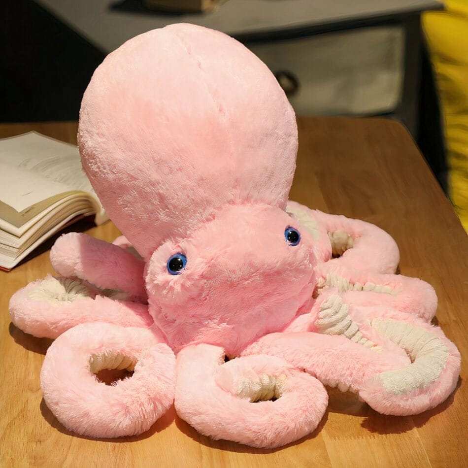 Zachte Kleurrijke Octopus Knuffel Voor Kinderen Duurzaam De Knuffel
