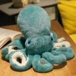 Zachte Kleurrijke Octopus Knuffel Voor Kinderen Duurzaam De Knuffel