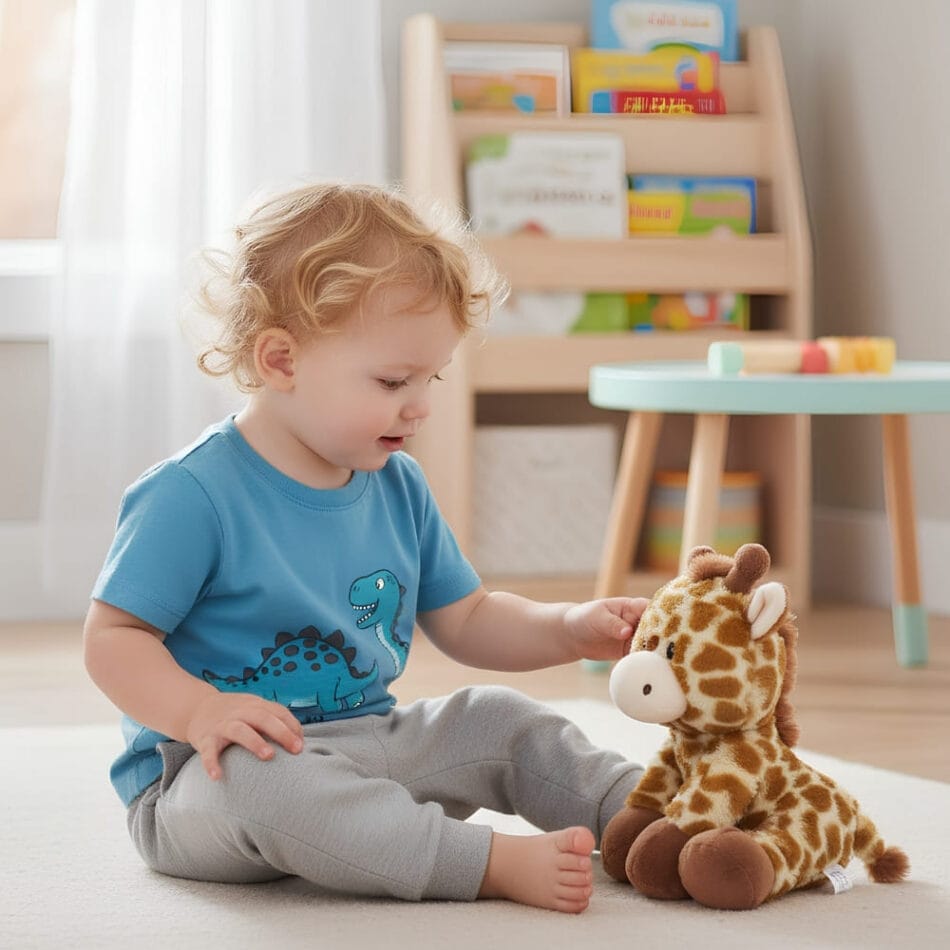 Zachte Knuffel Giraf voor Baby Veilig en Troostrijk De Knuffel