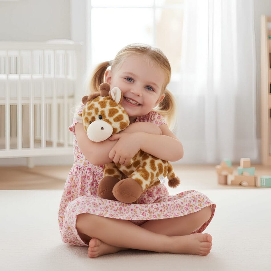 Zachte Knuffel Giraf voor Baby Veilig en Troostrijk De Knuffel