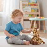Zachte Knuffel Giraf voor Baby Veilig en Troostrijk De Knuffel