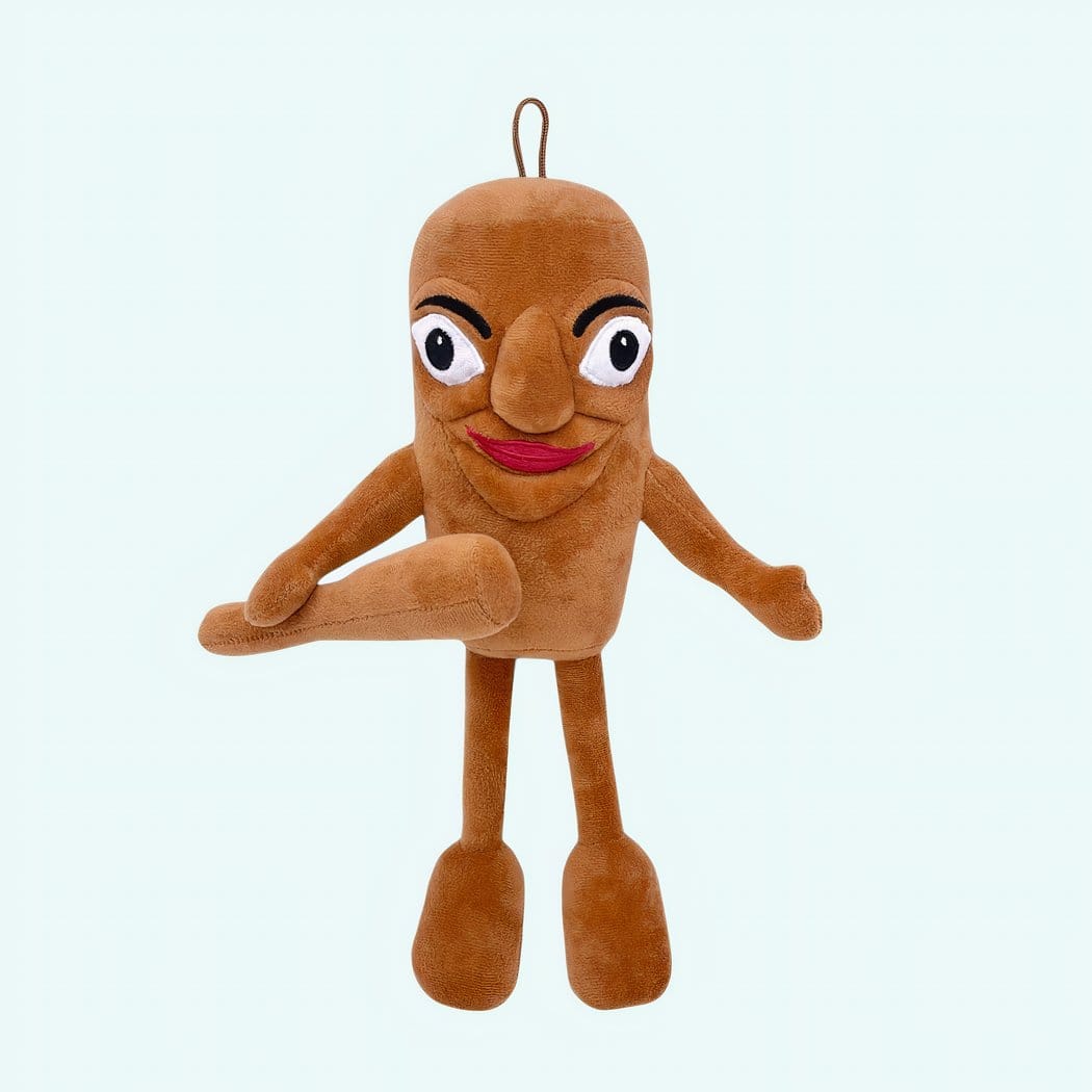 Zachte Knuffel Karakter Grappig Trend TikTok Internet Meme De Knuffel Tung Tung Sahur