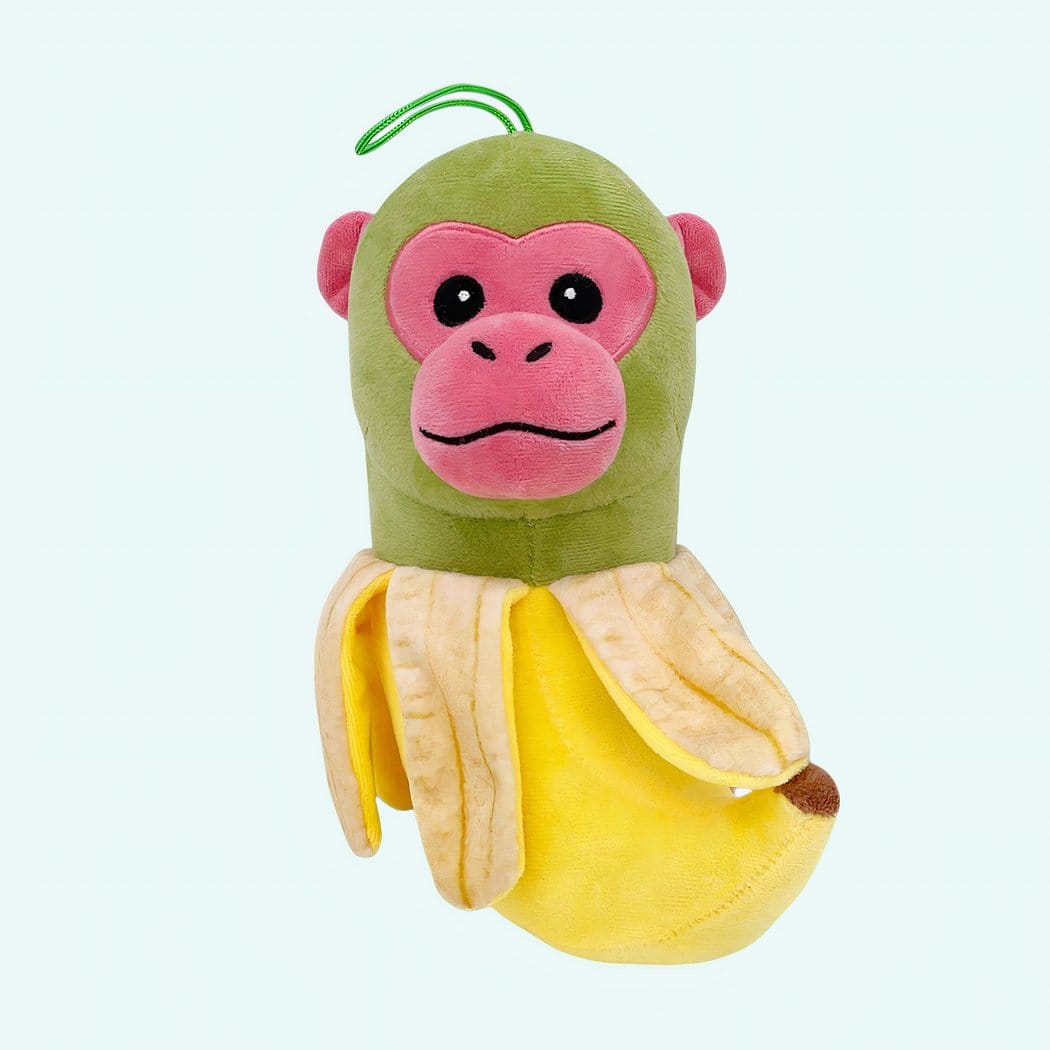 Zachte Knuffel Karakter Grappig Trend TikTok Internet Meme De Knuffel Chimpanzini Bananini