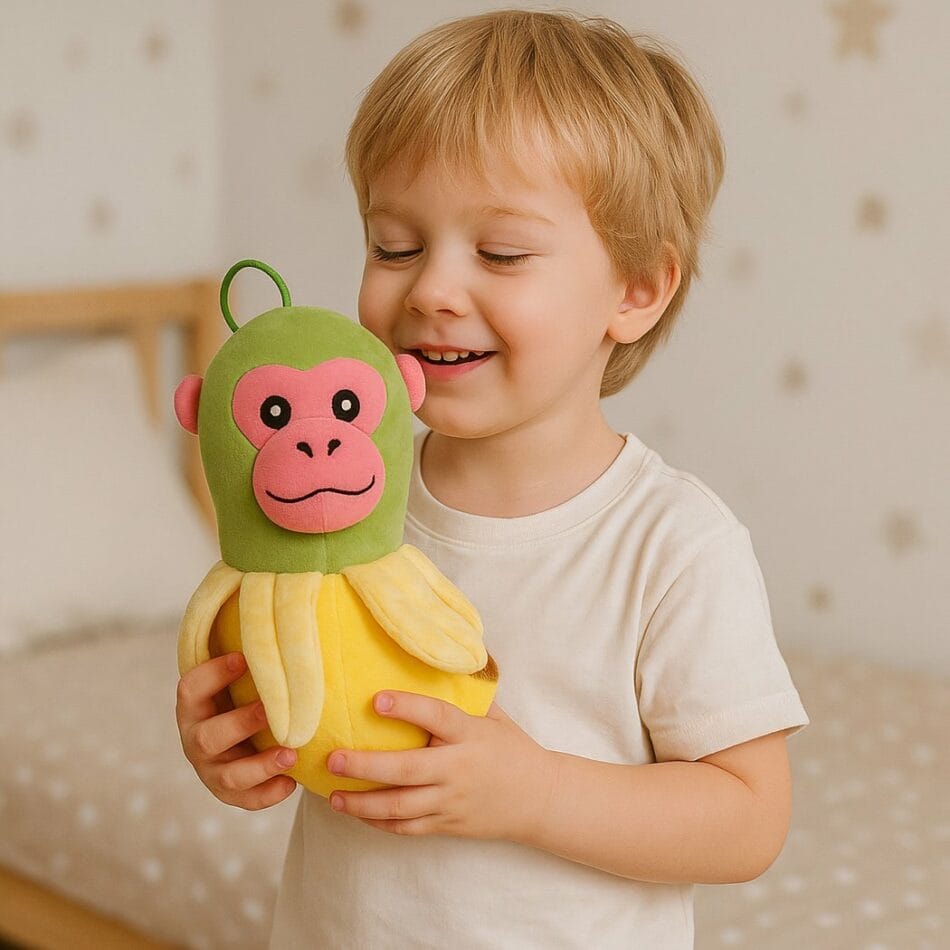 Zachte Knuffel Karakter Grappig Trend TikTok Internet Meme De Knuffel