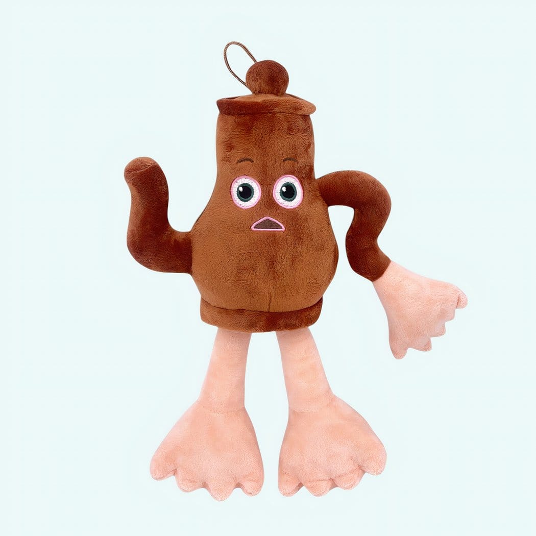 Zachte Knuffel Karakter Grappig Trend TikTok Internet Meme De Knuffel Ta Ta Ta Sahur