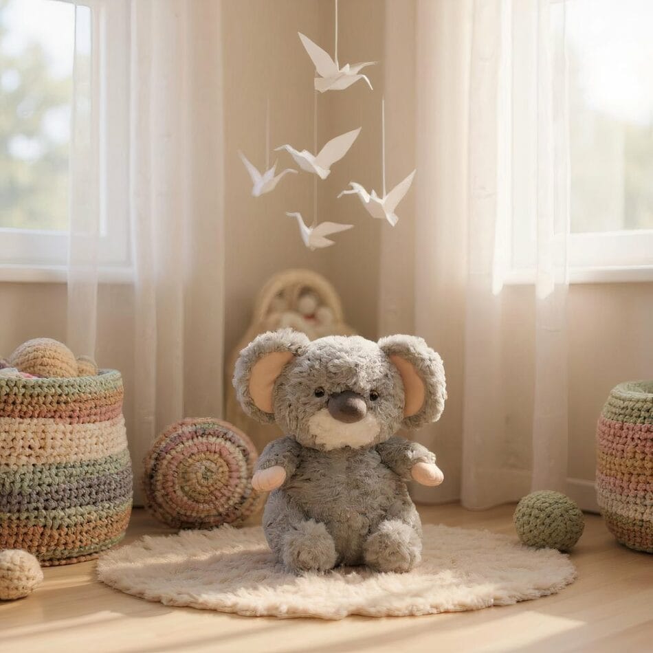 Zachte Knuffel Koala Met Zijdeachtige Vacht Voor Knuffelen En Spel De Knuffel