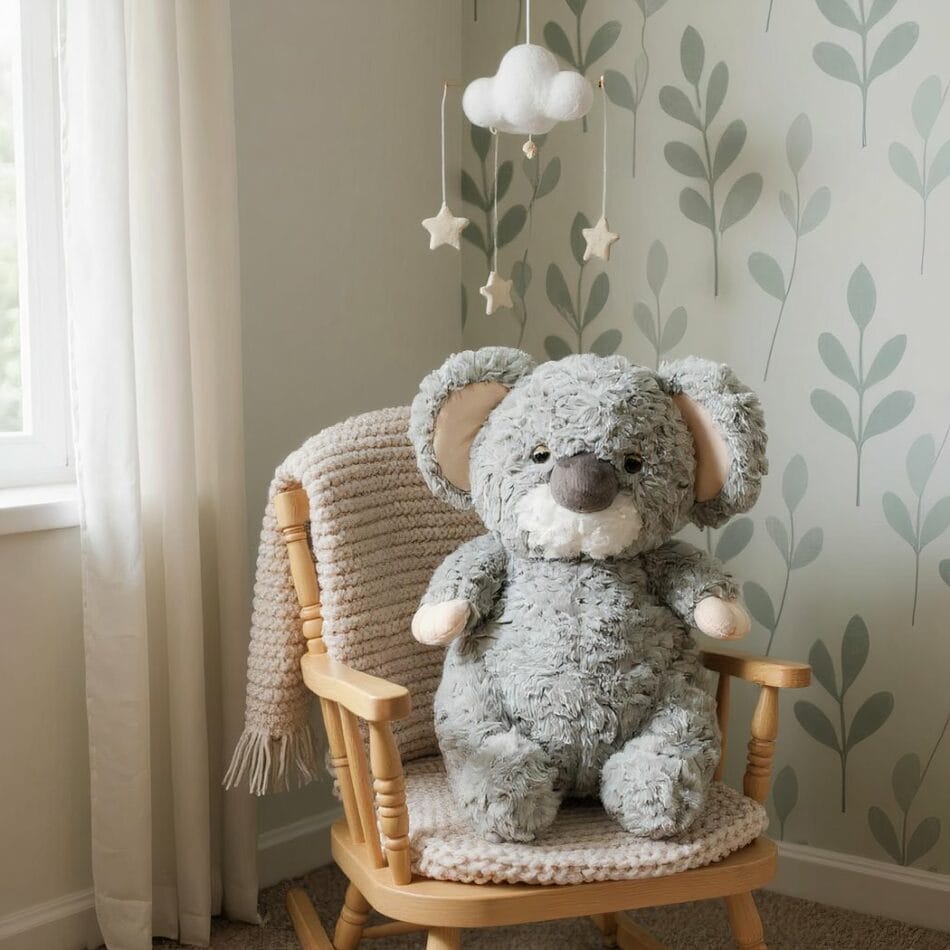 Zachte Knuffel Koala Met Zijdeachtige Vacht Voor Knuffelen En Spel De Knuffel