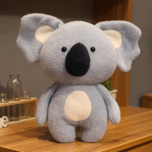 Zachte Knuffel Koala van Wolachtige Stof voor Ontspanning en Slaap De Knuffel 25-cm / Lichtgrijs