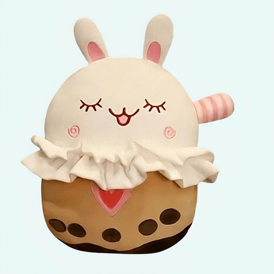 Zachte Knuffel Konijn Joyeux Met Lange Oren Pluche De Knuffel