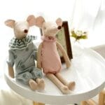 Zachte Knuffel Muis Doudou Mignon Voor Kinderen De Knuffel