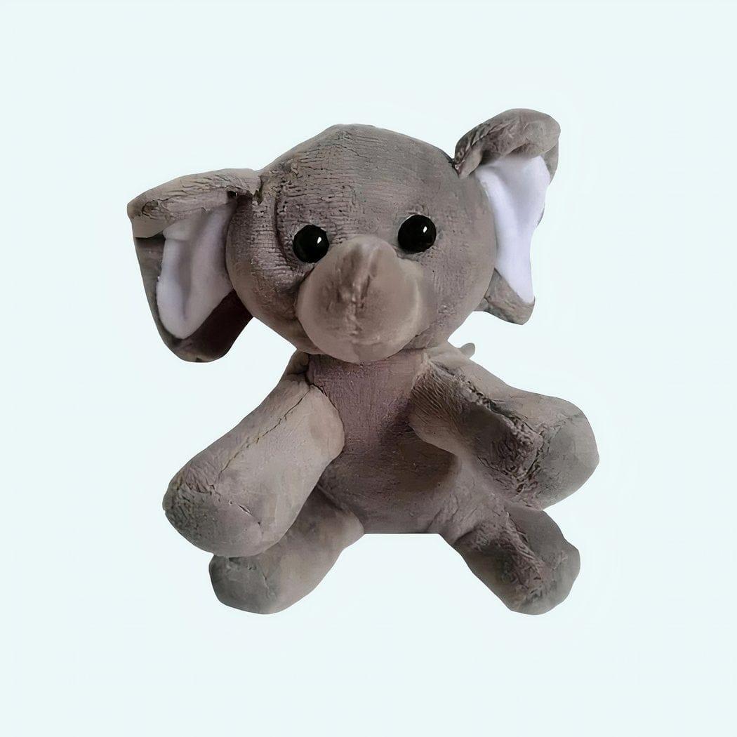 Zachte Knuffel Olifant Klein Formaat PP Katoen Decoratie De Knuffel