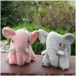 Zachte Knuffel Olifant Voor Baby Harig Pluche Speelkameraad De Knuffel