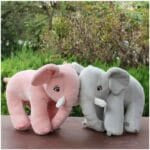 Zachte Knuffel Olifant Voor Baby Harig Pluche Speelkameraad De Knuffel
