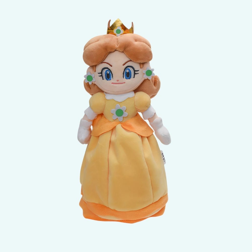 Zachte Knuffel Prinses Daisy uit Mario Mushroom Kingdom De Knuffel