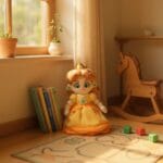 Zachte Knuffel Prinses Daisy uit Mario Mushroom Kingdom De Knuffel