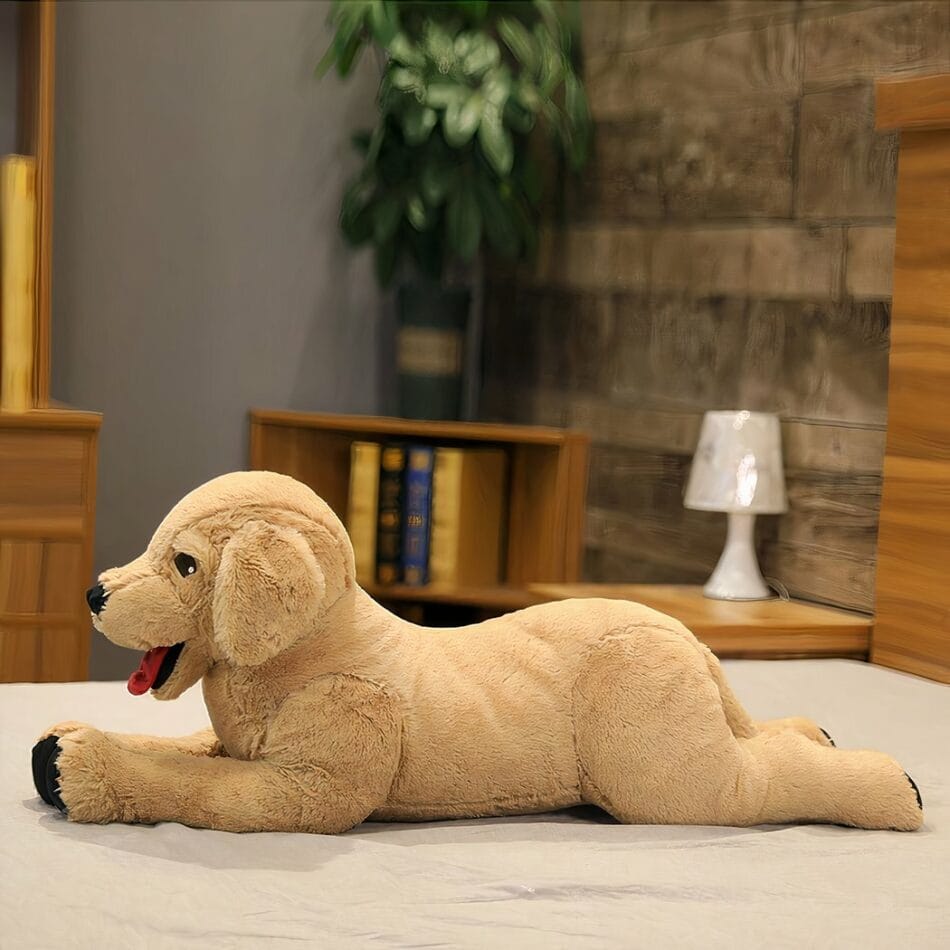 Zachte Labrador Knuffel Hond Met Lange Lengte Voor Kinderen De Knuffel