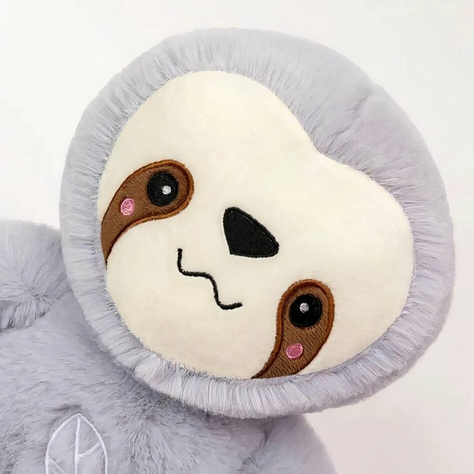 Zachte Luiaard Knuffel Respirant Voor Baby Met Ademende Vacht De Knuffel