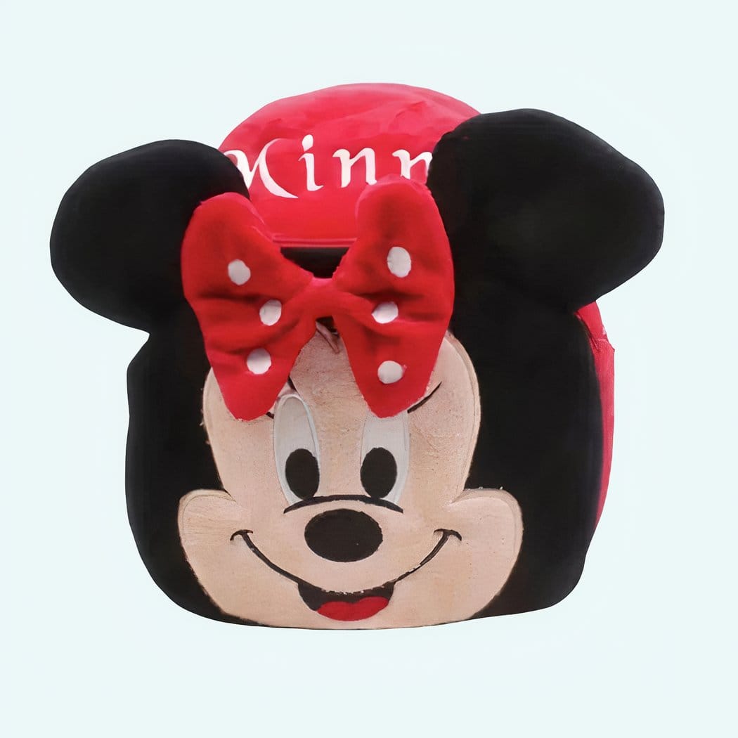 Zachte Minnie Mouse Knuffelrugzak Met Schoolfunctie De Knuffel